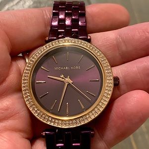 Purple Michael Kors Watch